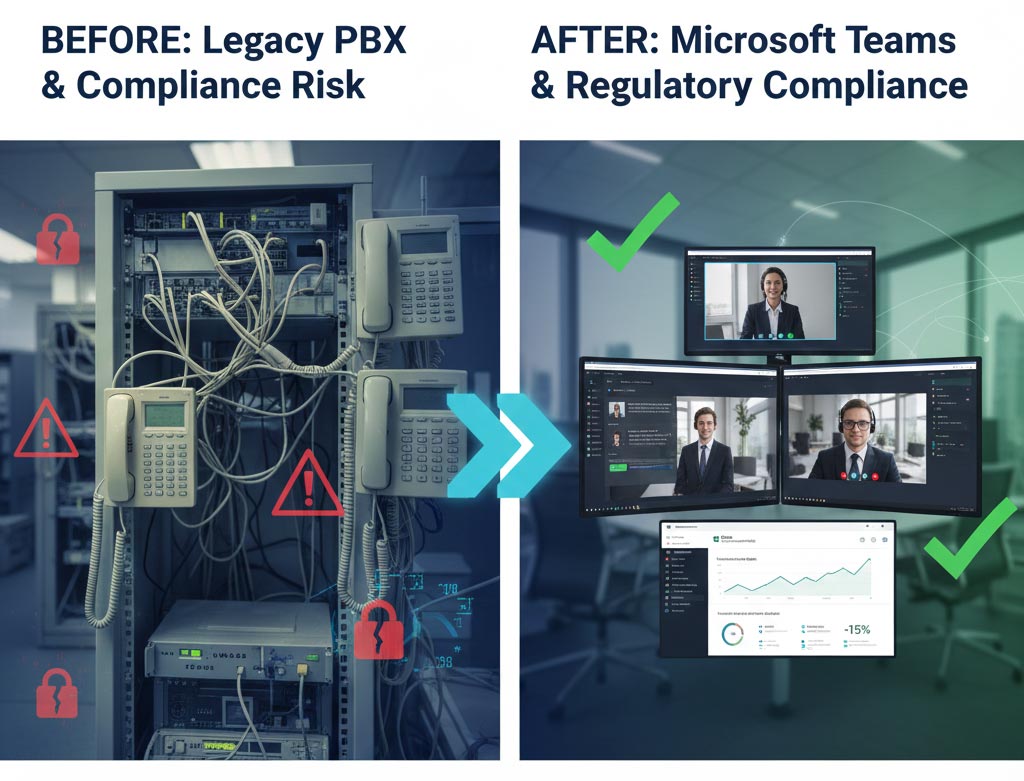 UK financial firm MiFID II compliant VoIP migration case study Stride Communications
